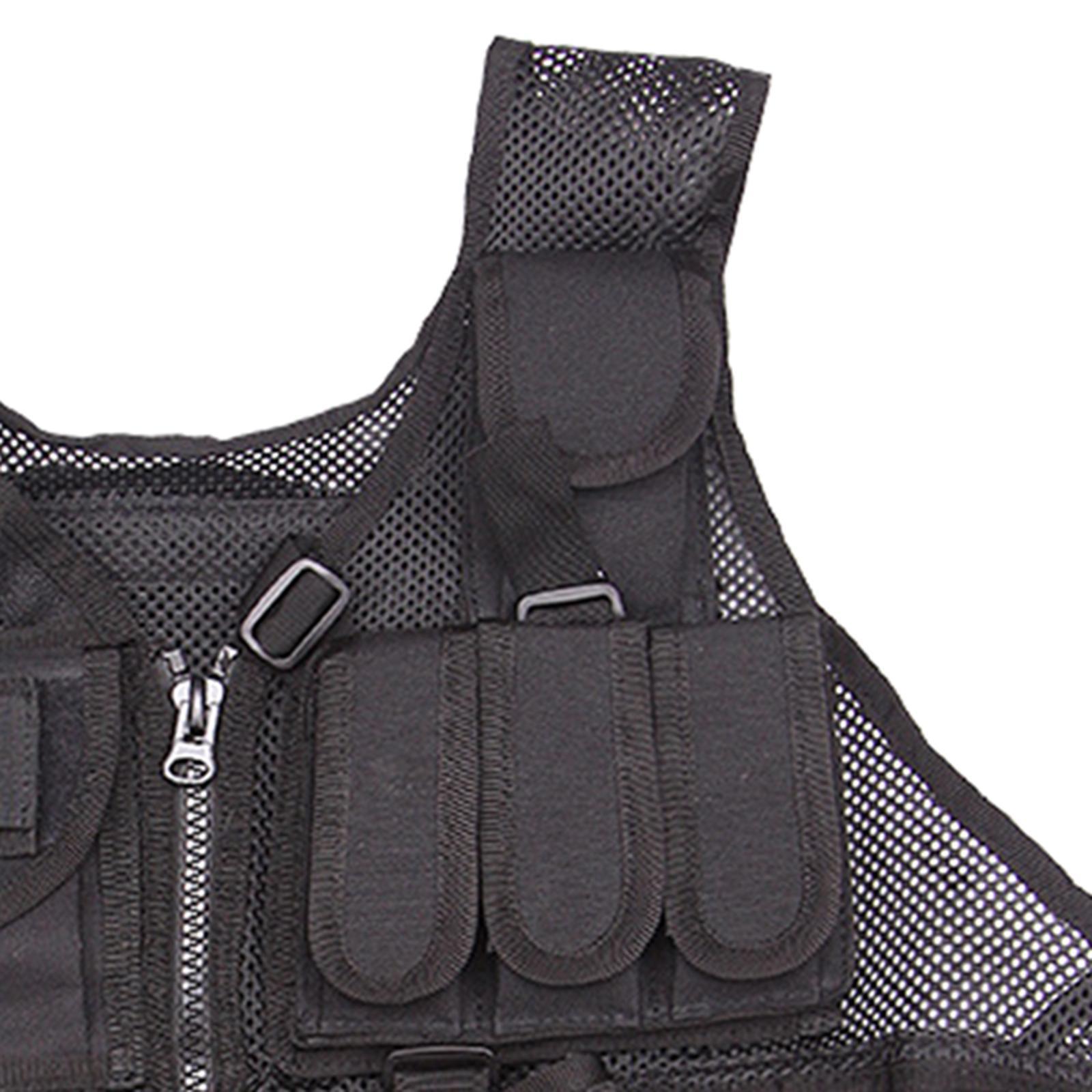 Vest Outdoor Breathable  Training Vest Adjustable Strap Belt