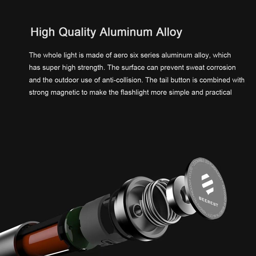 Đèn Pin Cầm Tay Xiaomi Xp-L Hi 1000lm 5 Chế Độ Tiện Dụng
