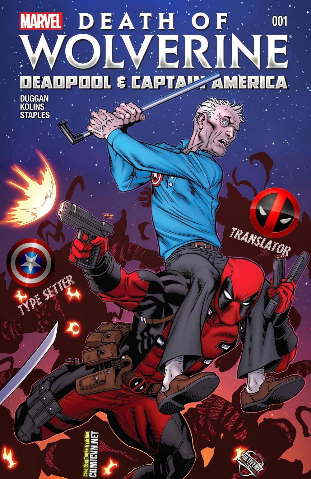 Death Of Wolverine - Deadpool & Captain America [One Shot] Chapter 1 - Trang 2