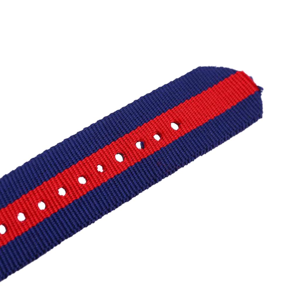 Đồng hồ đeo tay Nam nữ Quartz Geneva Canvas Band Watch