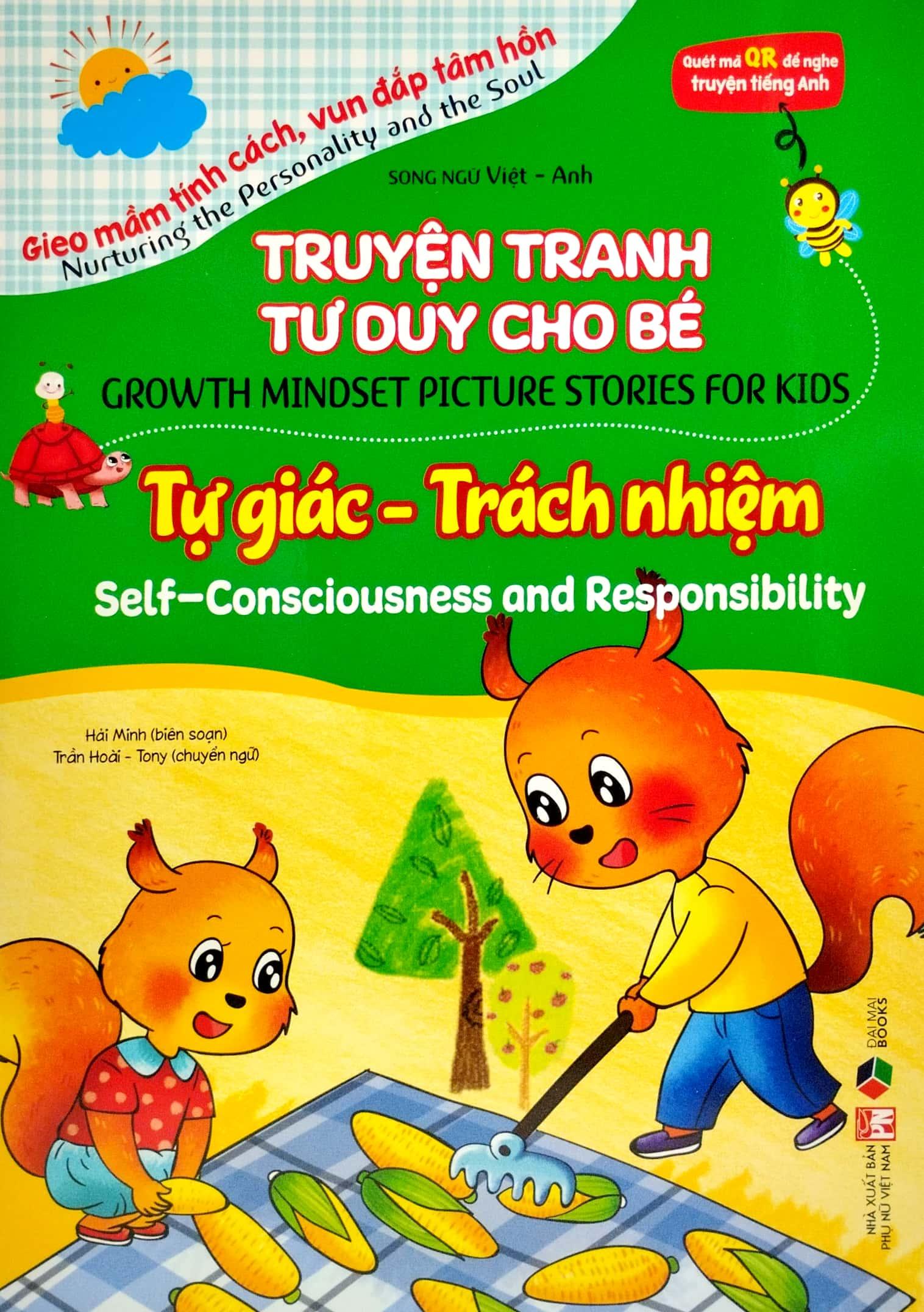 Truyện Tranh Tư Duy Cho Bé - Song Ngữ Việt-Anh - Tự Giác Và Trách Nhiệm