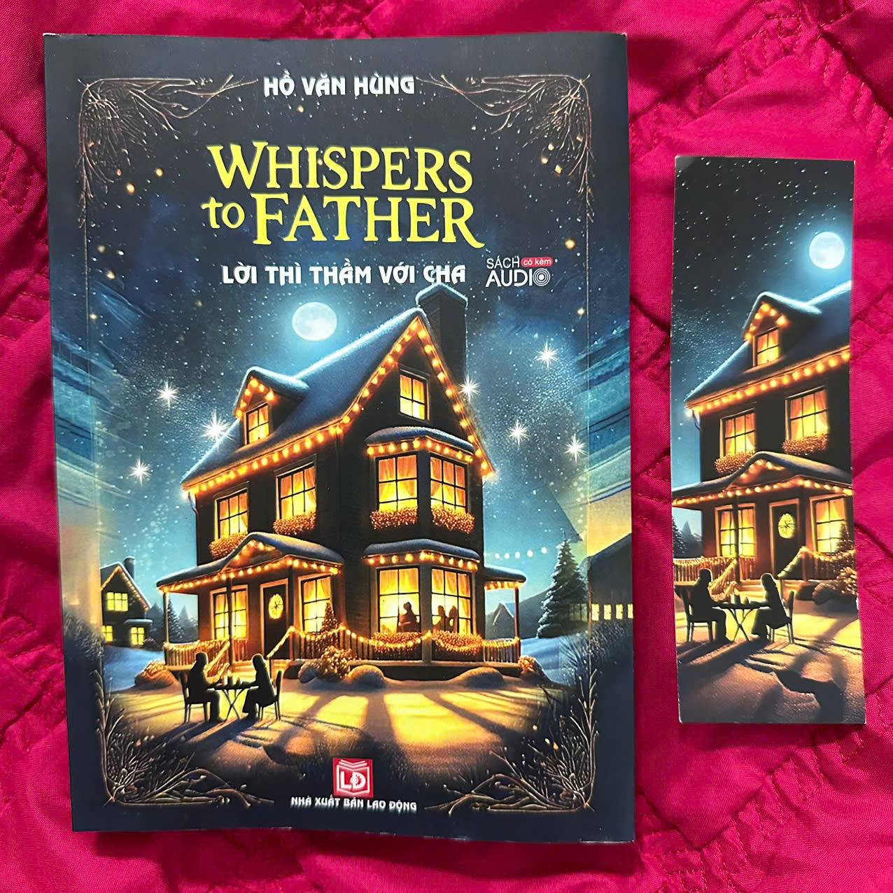 Sách Song Ngữ Lời Thì Thầm Với Cha - Whispers To Father - Chính Hãng + Mã File Nghe