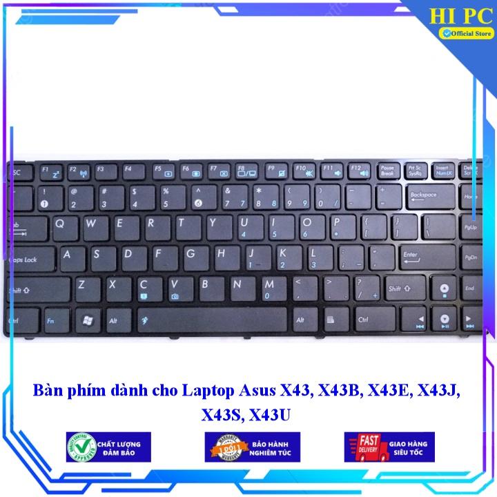 Bàn phím dành cho Laptop Asus X43 X43B X43E X43J X43S X43U - Hàng Nhập Khẩu