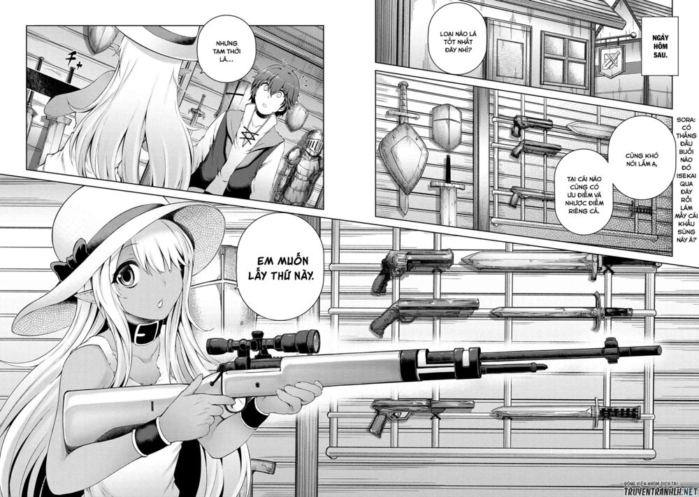 ngôi nhà của tôi đã bị đốt cháy, thế thì tại sao tôi không dùng hết số tiền còn lại để mua nô lệ dark elf? chapter 2.5 14