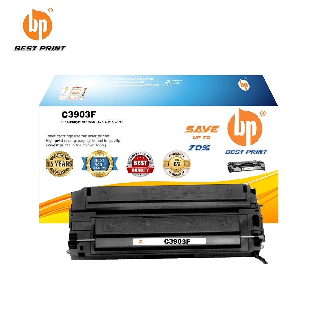 Hộp mực in BEST PRINT C3903F dùng cho máy in HP Laserjet 5P, 5MP, 6P, 6MP, 6Pxi - HÀNG CHÍNH HÃNG