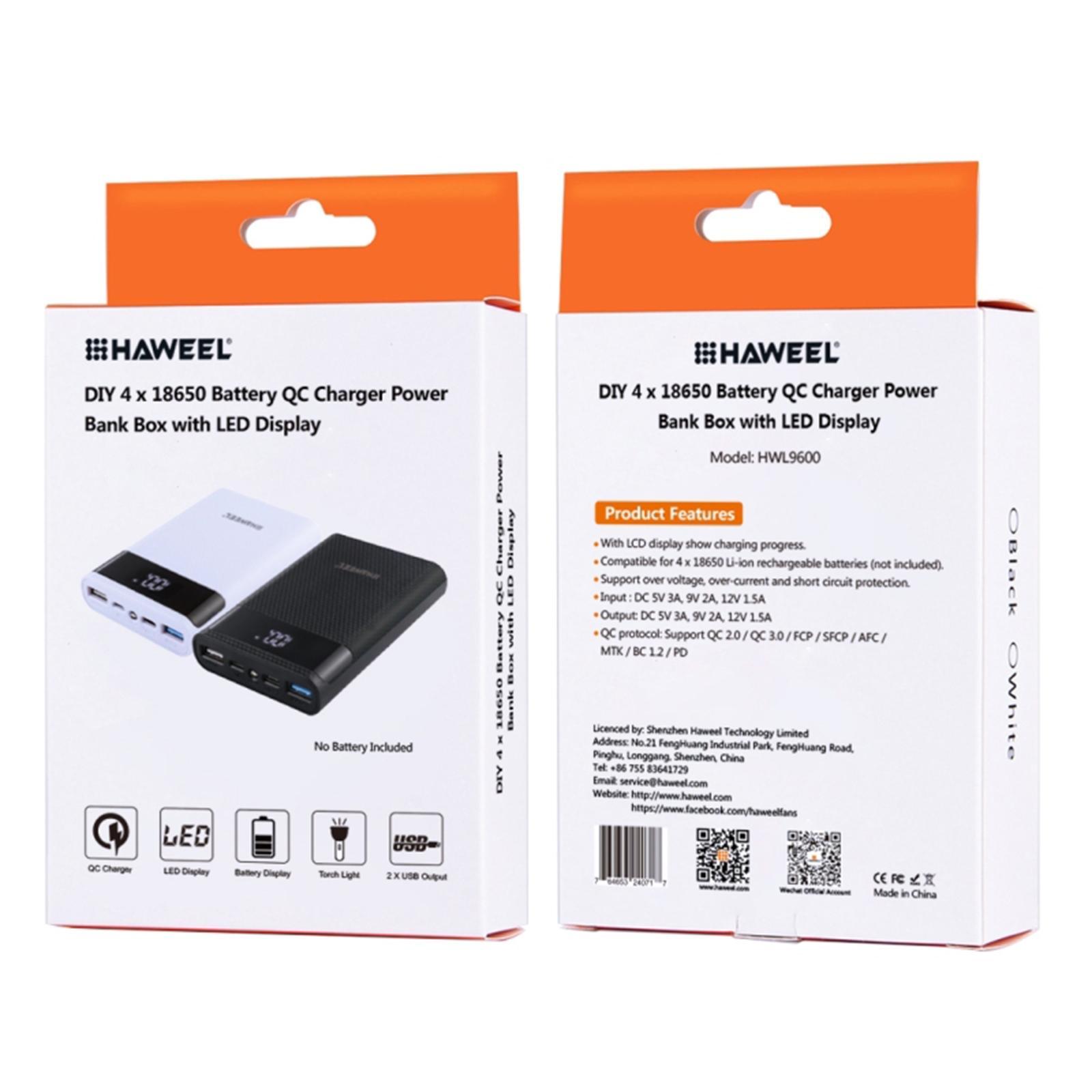 18650 DIY Power Bank Dual USB Portable for USB Devices