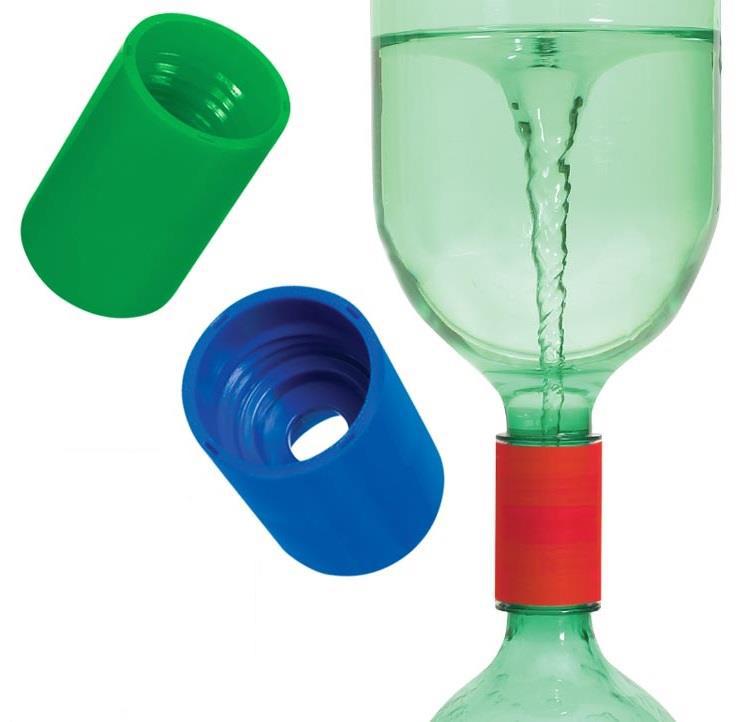 12x2 Pieces Cyclone Tube     Vortex In A Bottle Water Science Experiment