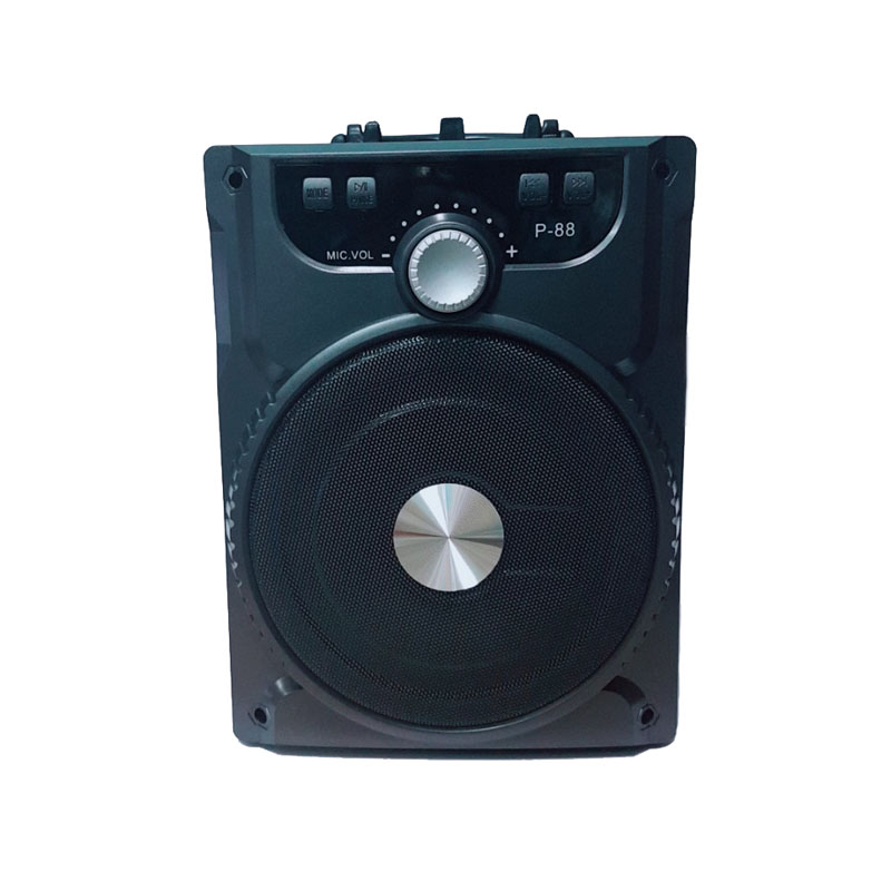 Loa bluetooth Karaoke Ruizu P88 hỗ trợ thẻ nhớ/USB/AUX/FM/jack 6.5mm - Tặng kèm micro karaoke Hàng Chính Hãng