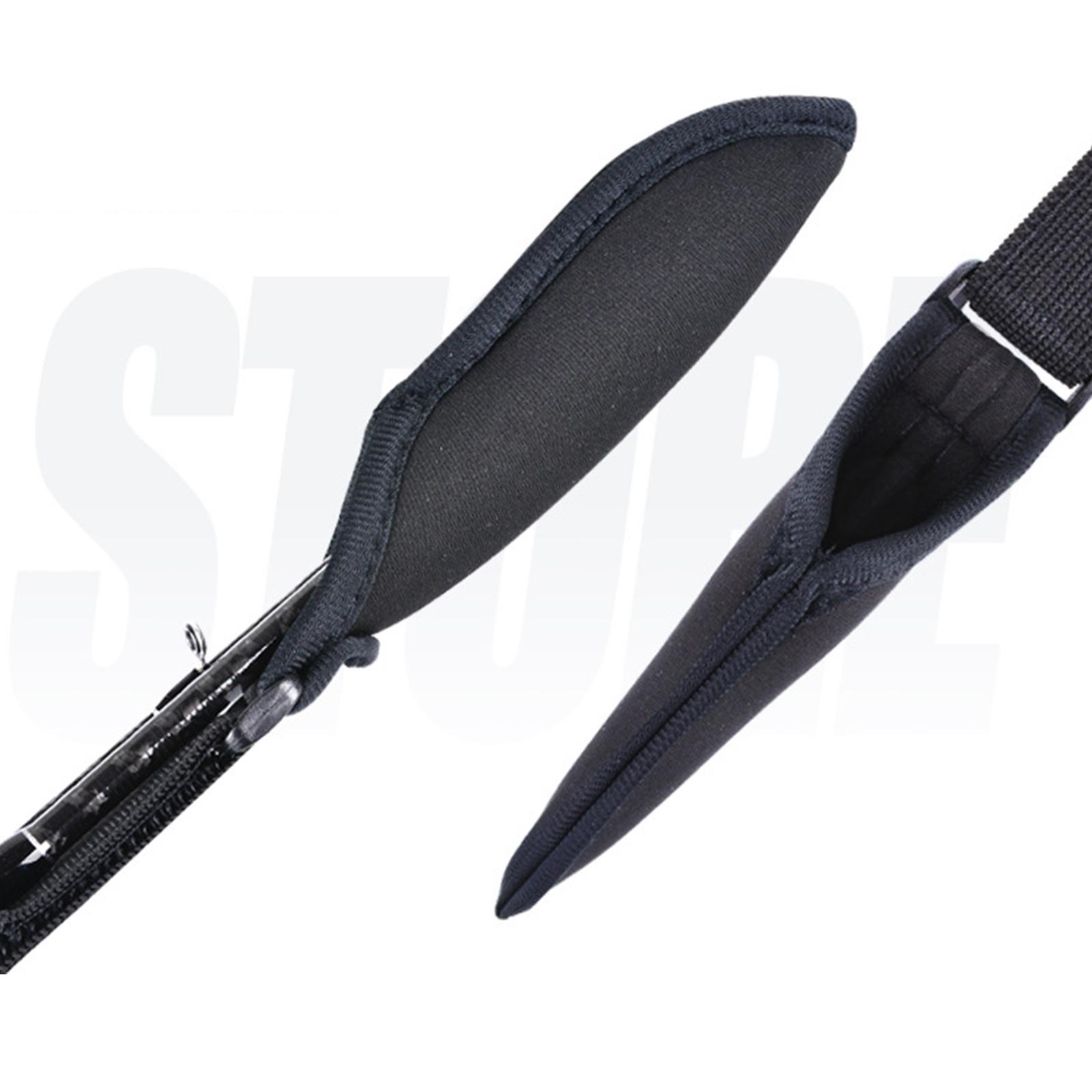 Fishing Rod Cover Tackles Water Resistant Holder Foldable Fishing Rod Sleeve