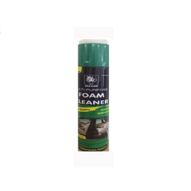 Chai xịt tẩy rửa nội thất ô tô FOAM CLEANER - Tặng vòng tay Ruby