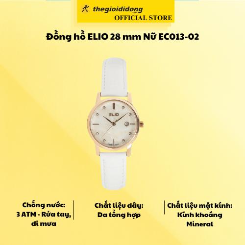 Đồng hồ ELIO 28 mm Nữ EC013-02 - Hàng Chính Hãng