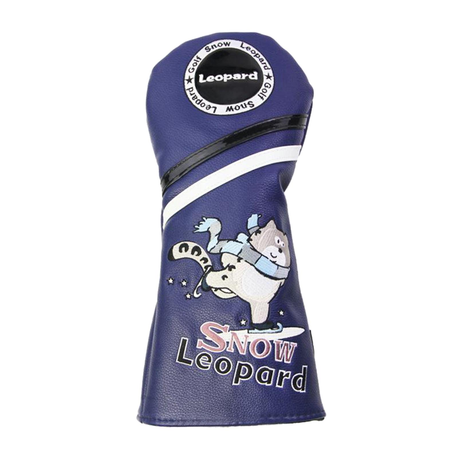 Golf Cover Driver Headcover Travel with No. Tag Protector