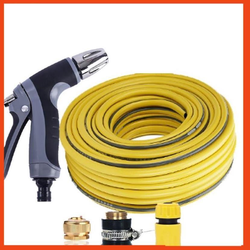 Bộ dây và vòi xịt rửa xe tưới cây tăng áp 15M 206817
