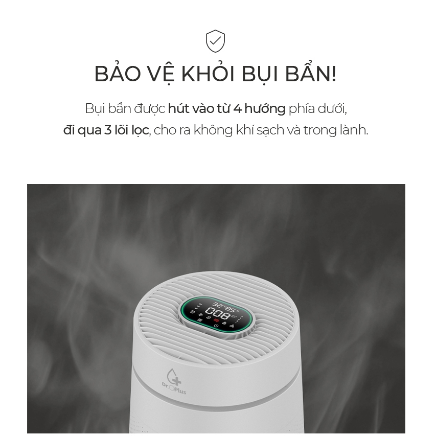 Máy lọc không khí ARIZE Dr.OAir KQ-26 - Hàng nhập khẩu