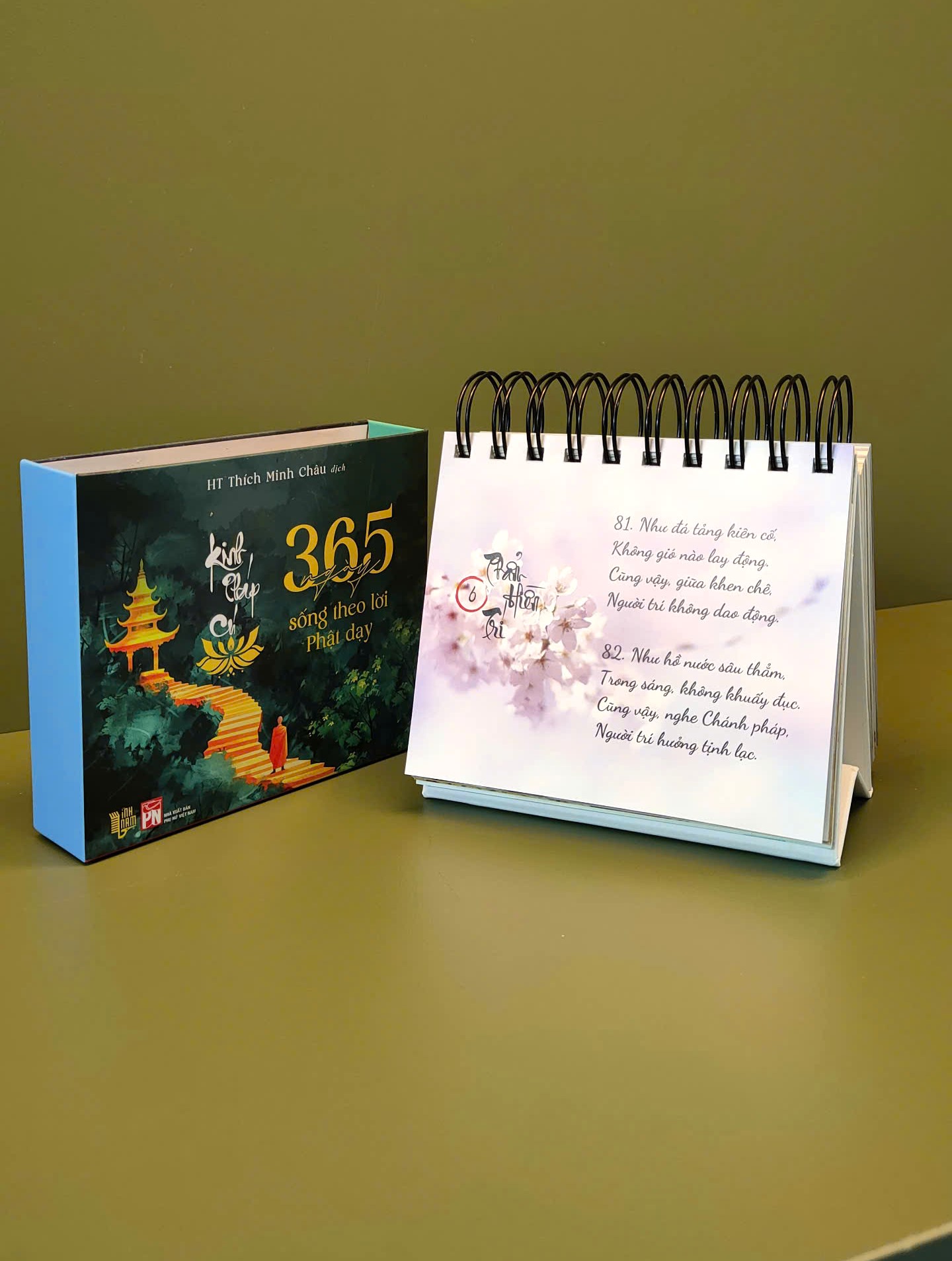 Kinh Pháp Cú - HT Thích Minh Châu dịch (bản cao cấp, in màu)