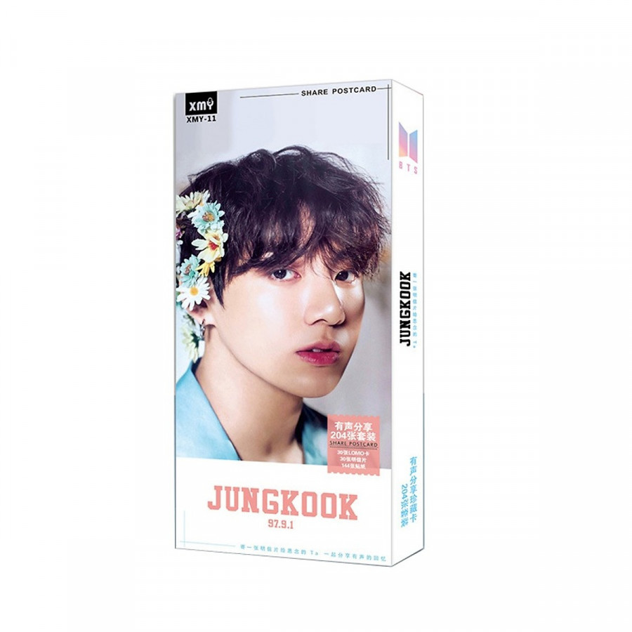 Postcard Jungkook idol Bts 204 ảnh