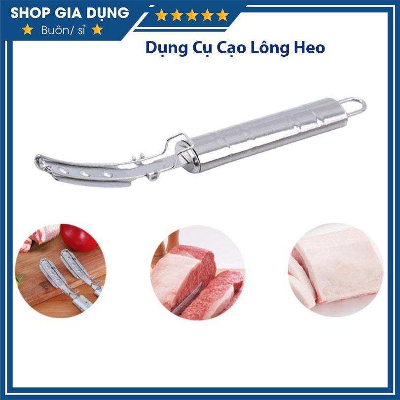 Dao Cạo Lông Heo, Lợn, Vịt, Chó, Thỏ, Dê, Dụng Cụ Cạo Lông Lợn Bằng Inox 304