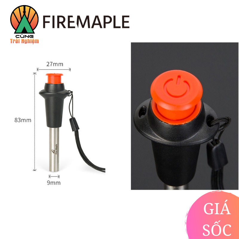 Thanh Mồi Lửa Electric Eel Ignition Chuyên Dụng Dã Ngoại Fire-Maple Cho Nấu Ăn Ngoài Trời FMP-IG01