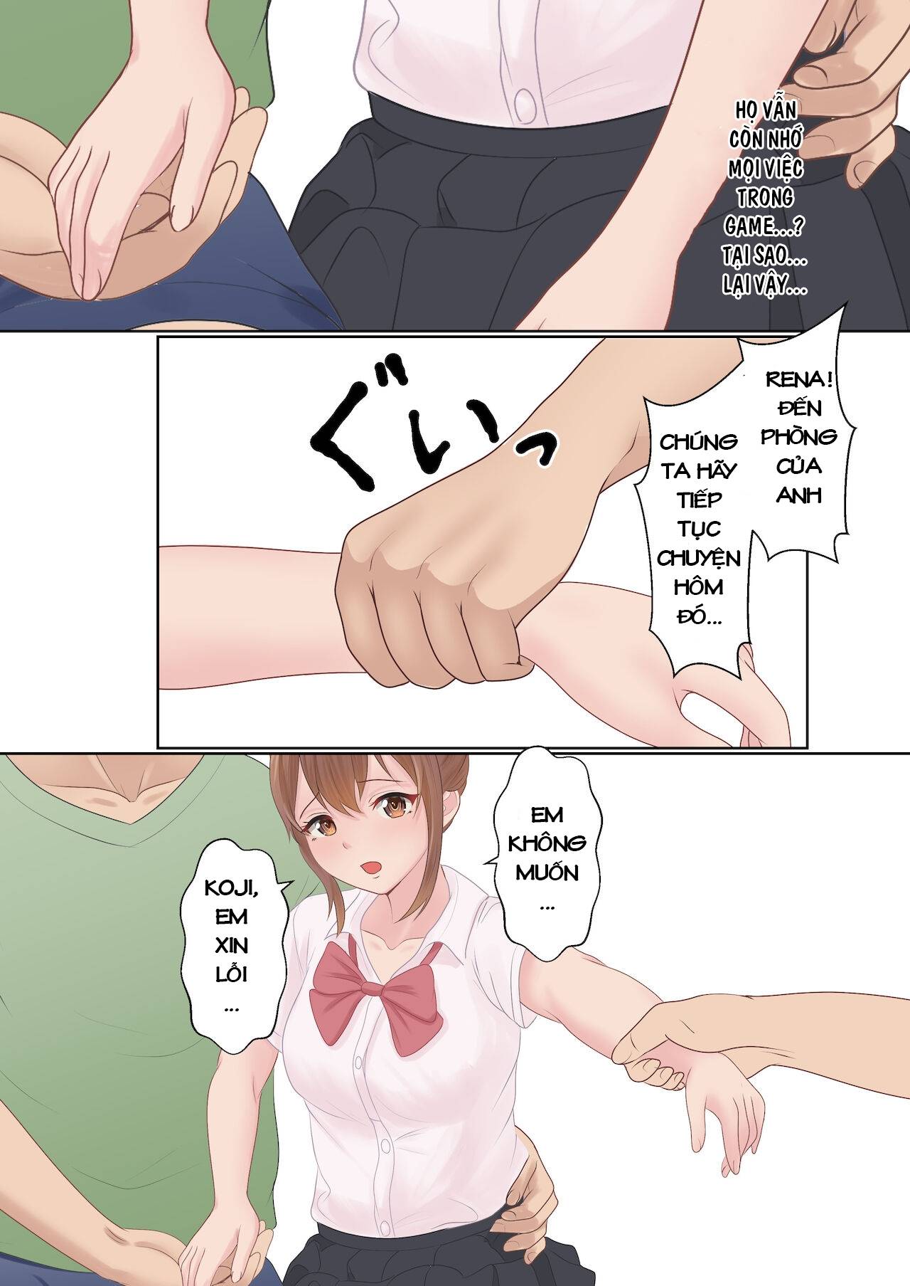 bạn gái tôi phải làm tình với anh trai tôi thì mới thoát ra được chapter 2 50