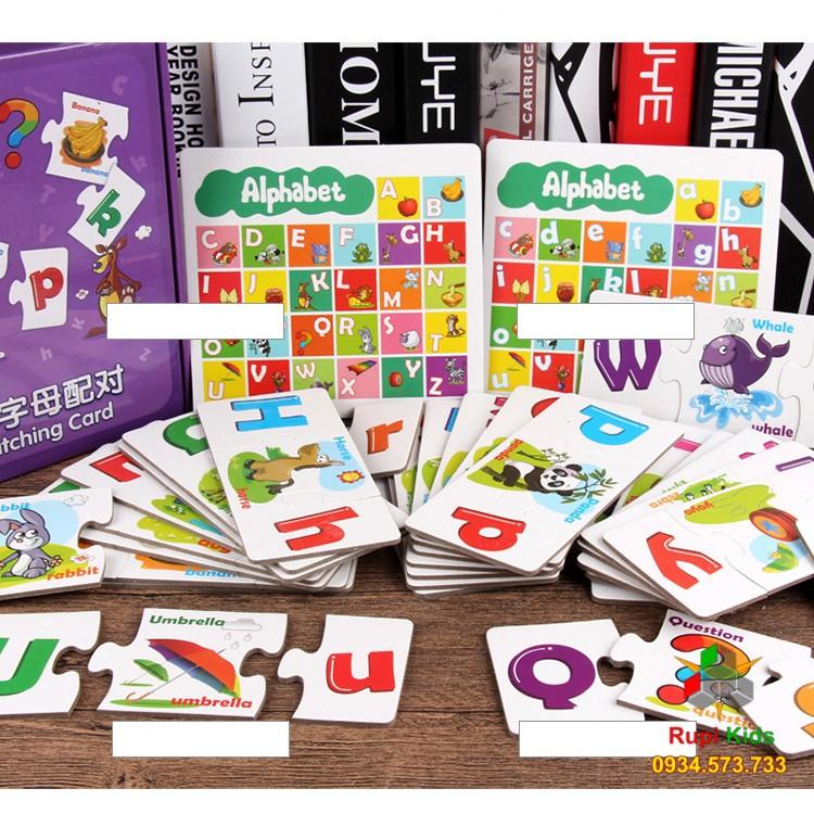 ️ Bảng chữ cái ️ Alphabet tiếng Anh - Ghép hình động vật