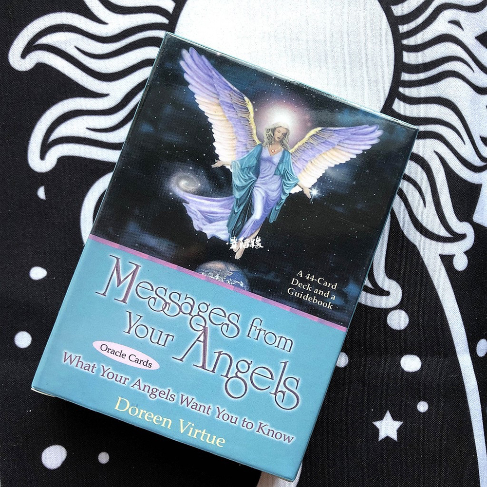 Bài Oracle Messages From Your Angels 44 Lá Bài Tặng File Tiếng Anh Và Đá Thanh Tẩy