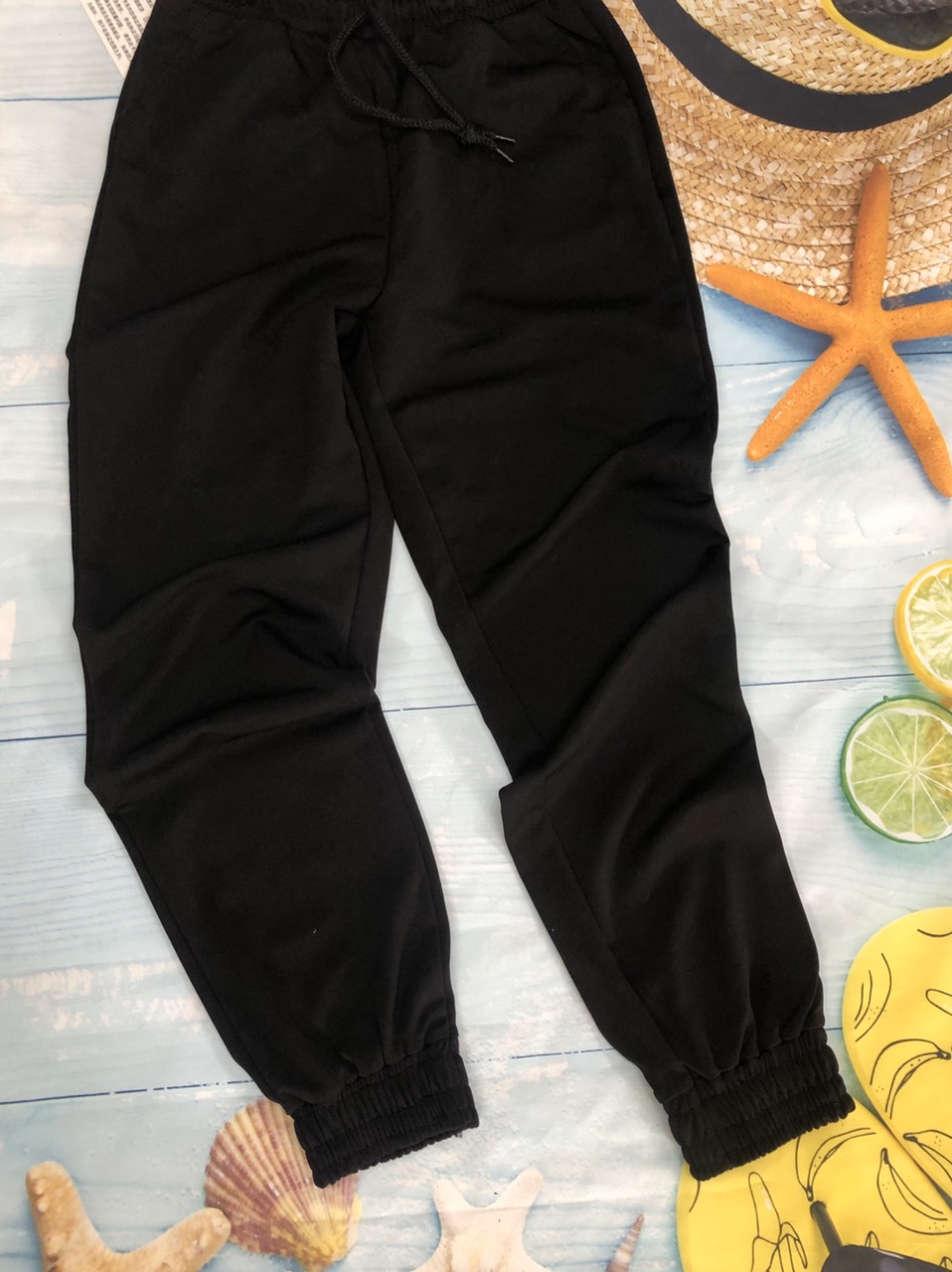 Quần jogger nữ chất cát Hàn co giãn mềm mại