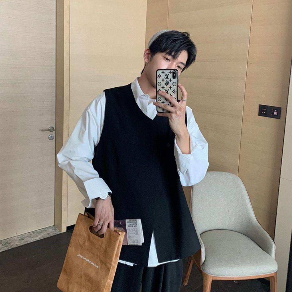 Áo gile unisex form rộng Gile Basic Tea nam nữ oversize phong cách ulzzang TILAA FASHION GILE03