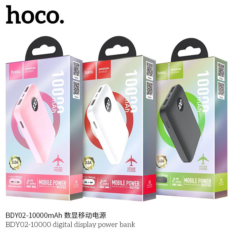 Pin Sạc Dự Phòng Hoco BDY02 - Dung Lượng 10.000 mAh - Hàng Chính Hãng