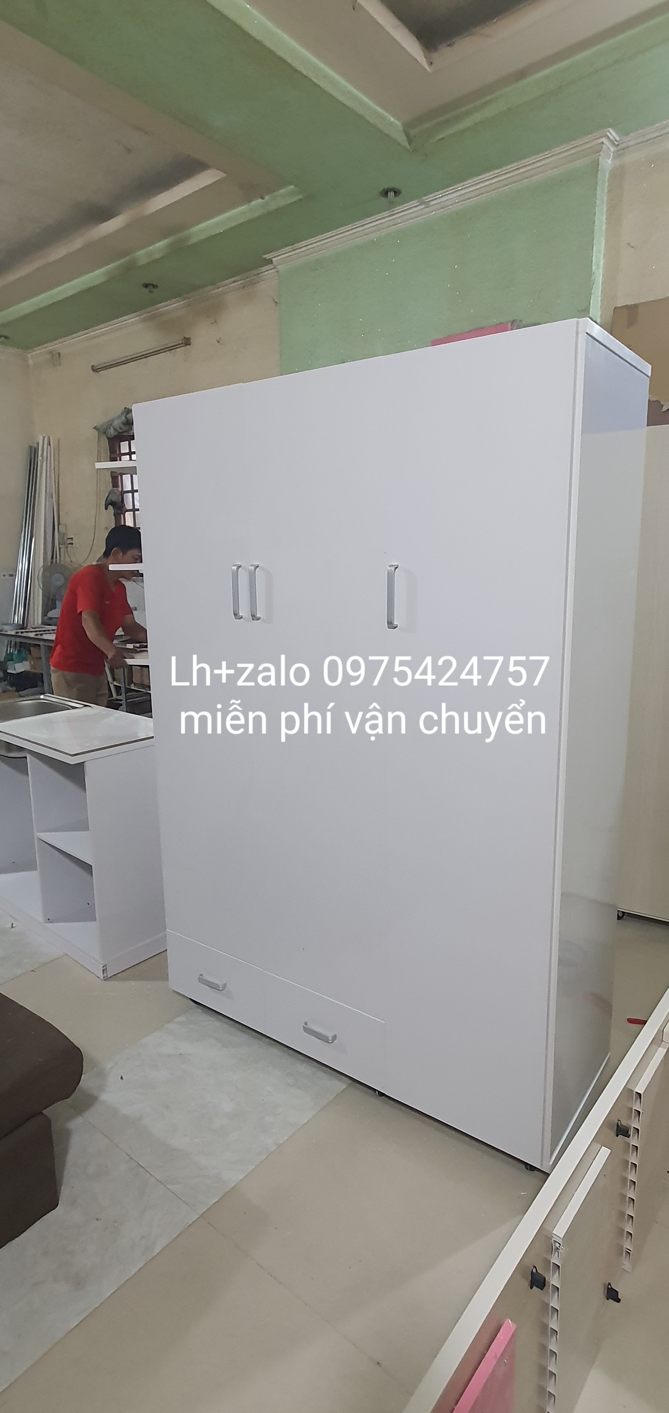 Tủ nhựa đài loan 3 cánh