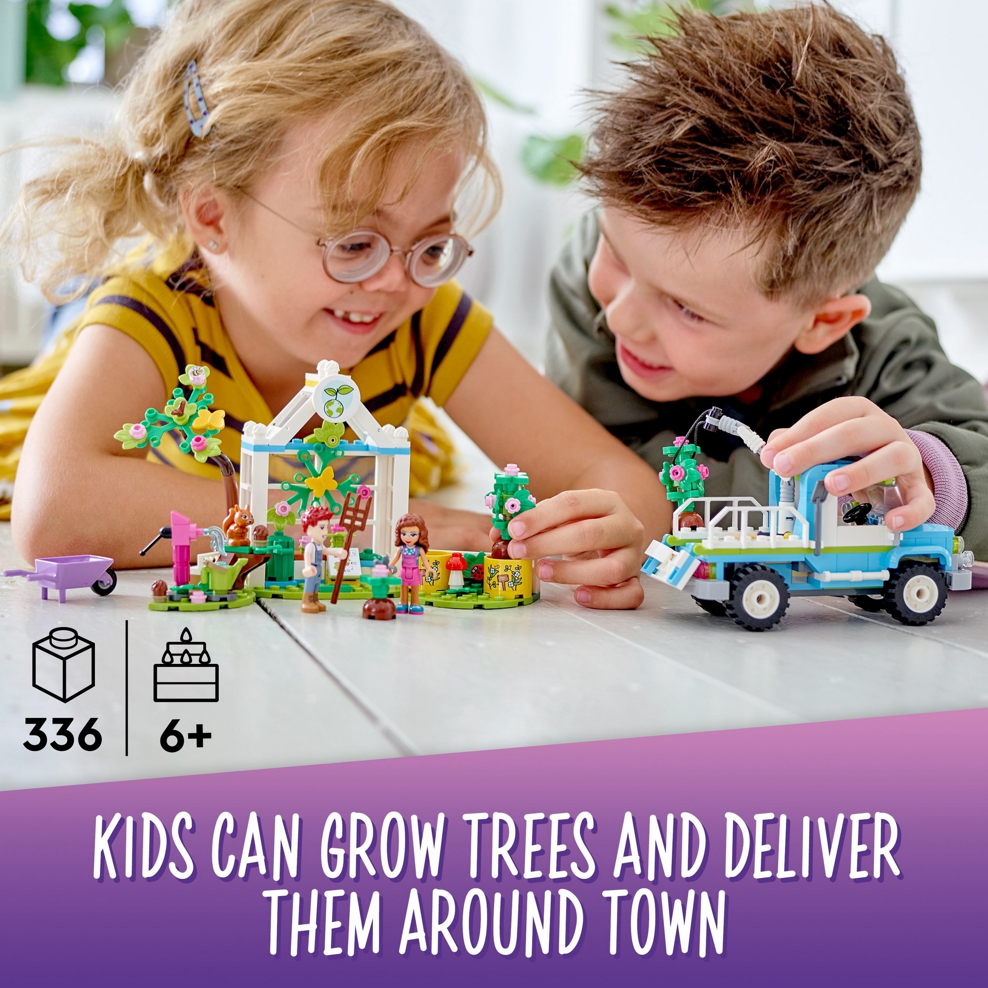 LEGO Friends 41707 Xe trồng cây xanh di động
