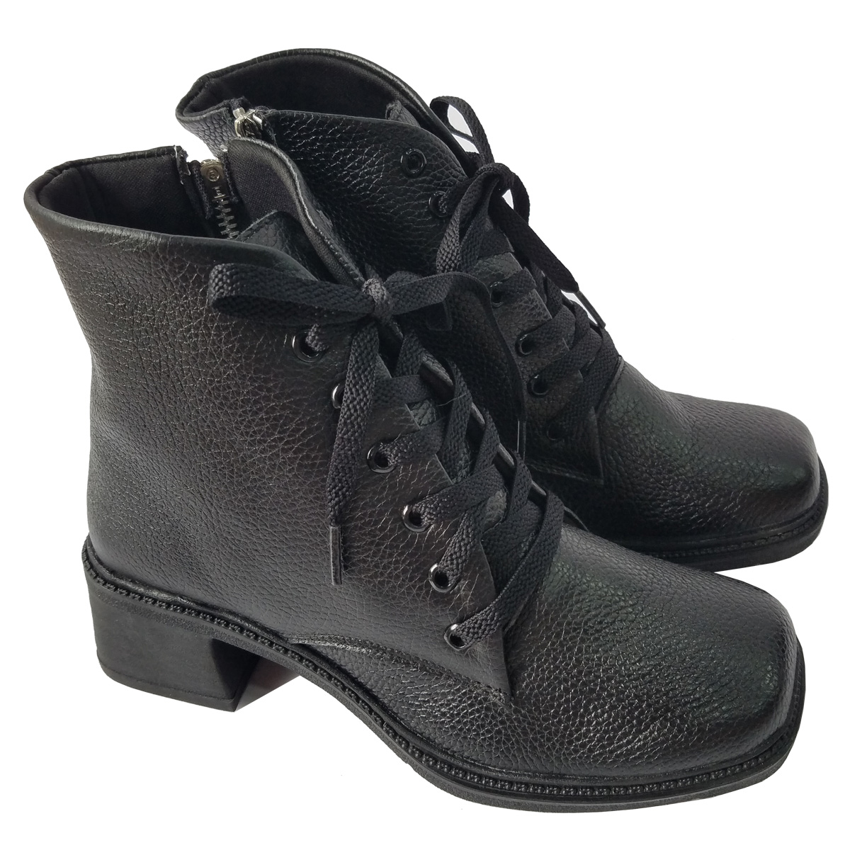 Giày Boot Nữ  Da Bò Thật BIGGBEN Cao 4 phân BON11