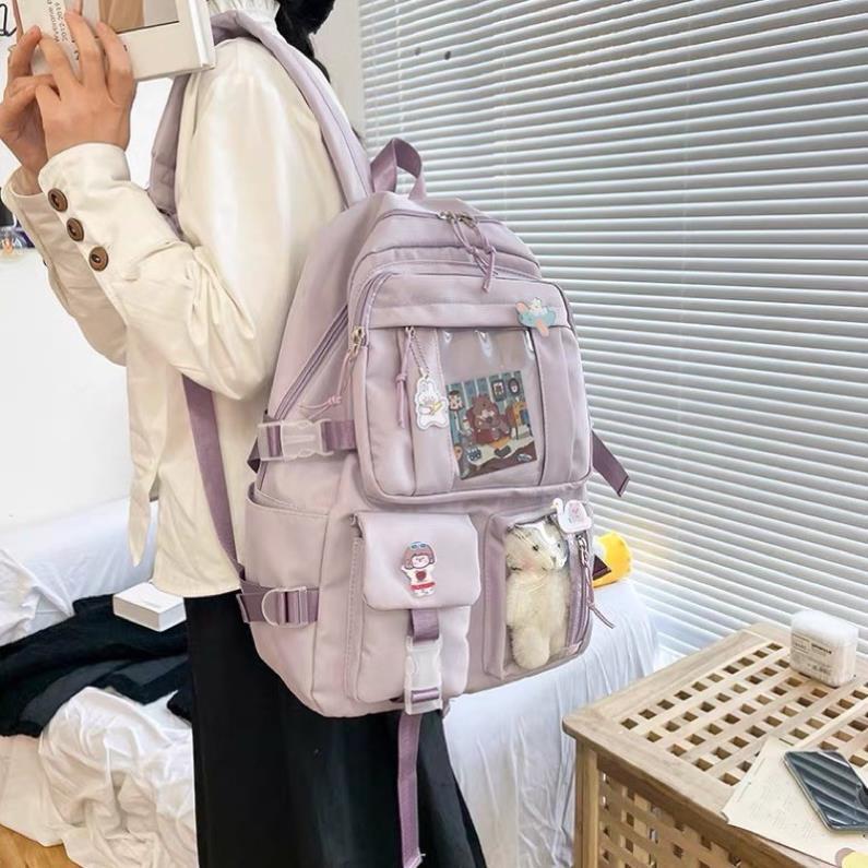 Balo đi học ulzzang chống nước giá rẻ thời trang phong cách Hàn Quốc SW234