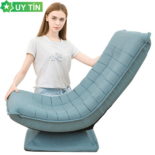 Ghế sofa mặt trăng thư giãn phong cách châu âu đệm êm xoay 360