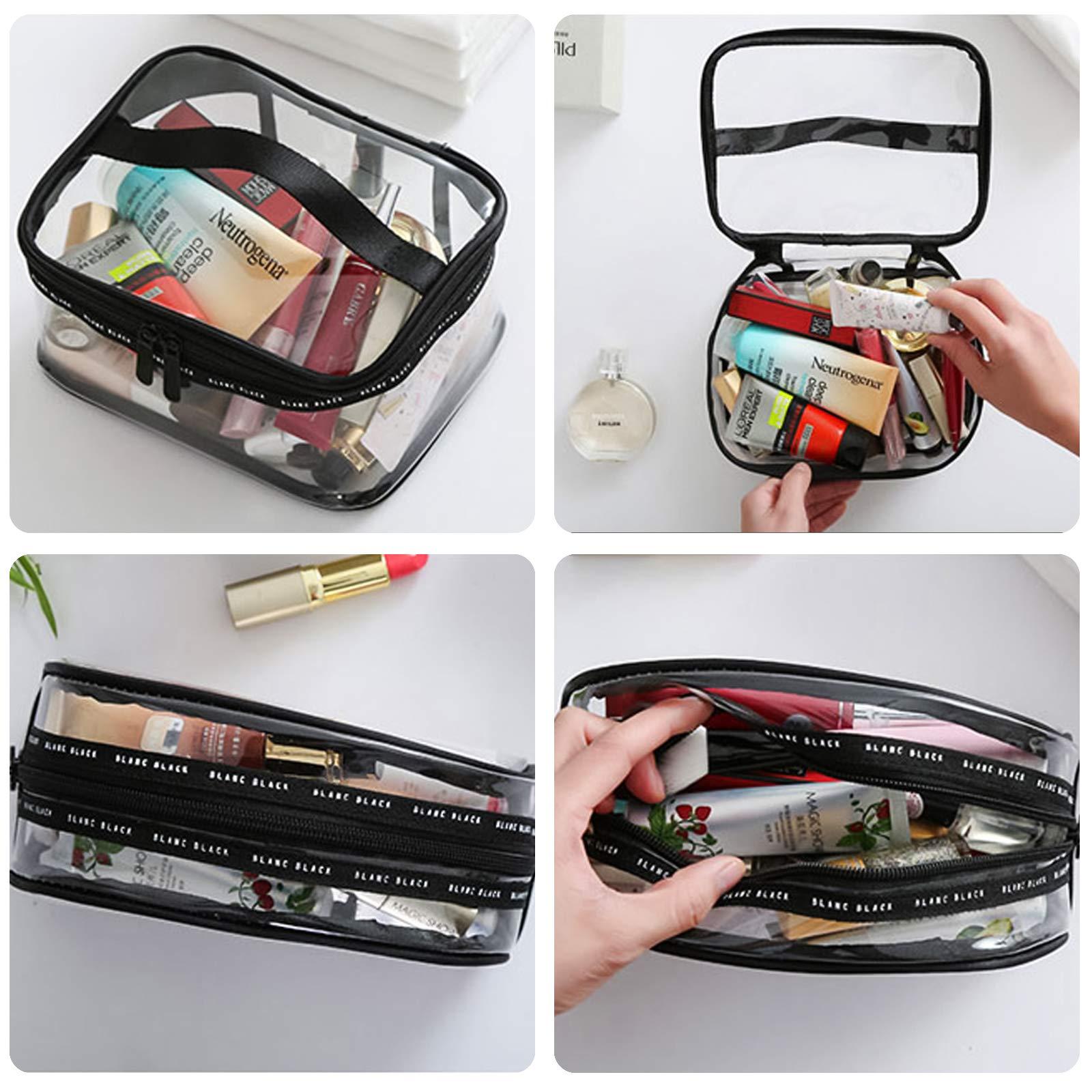 Túi Vệ Sinh Trong Suốt, Túi Mỹ Phẩm Du Lịch, Túi Trang Điểm PVC, Túi Trang Điểm