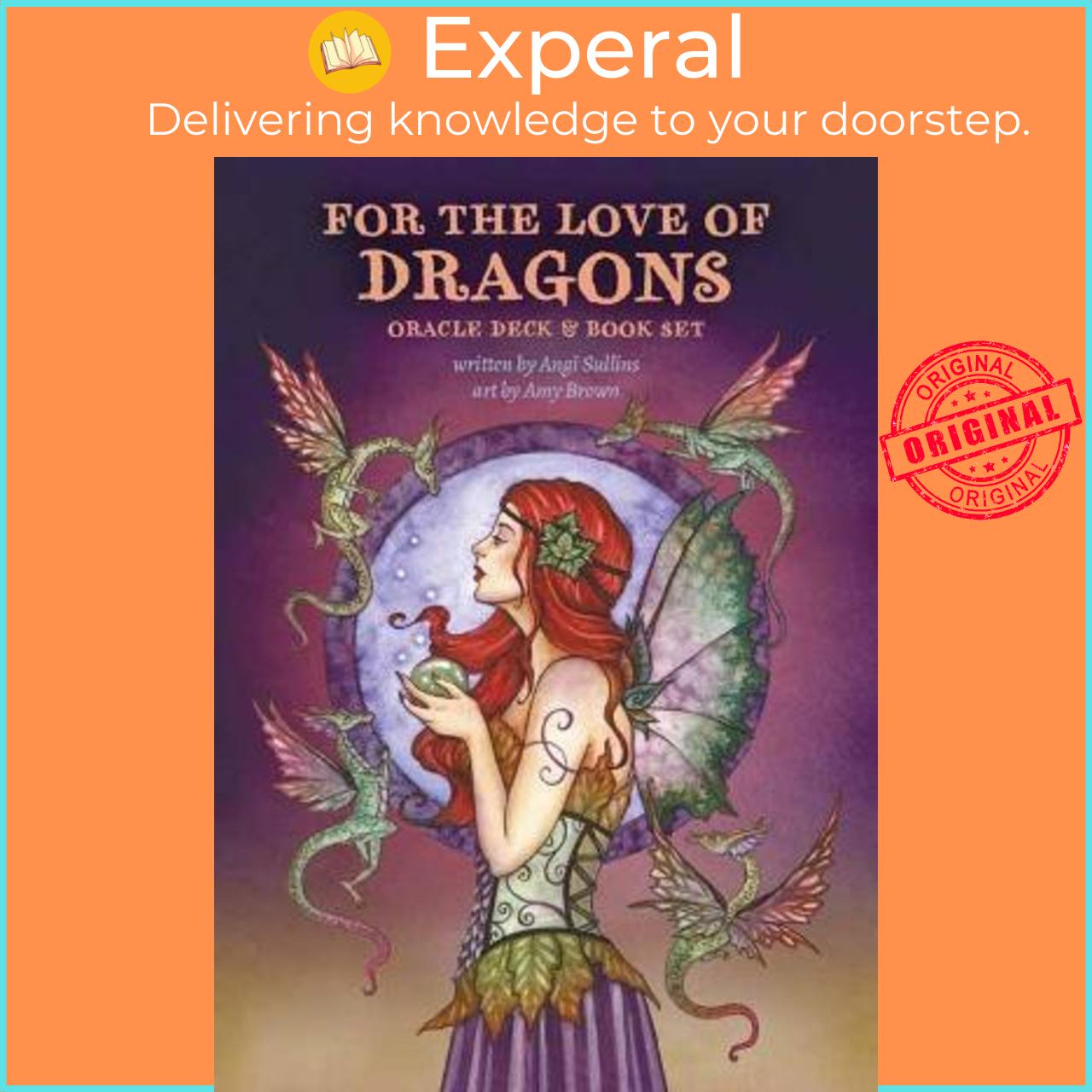Sách - For the Love of Dragons : An Oracle deck by Angi Sullins
