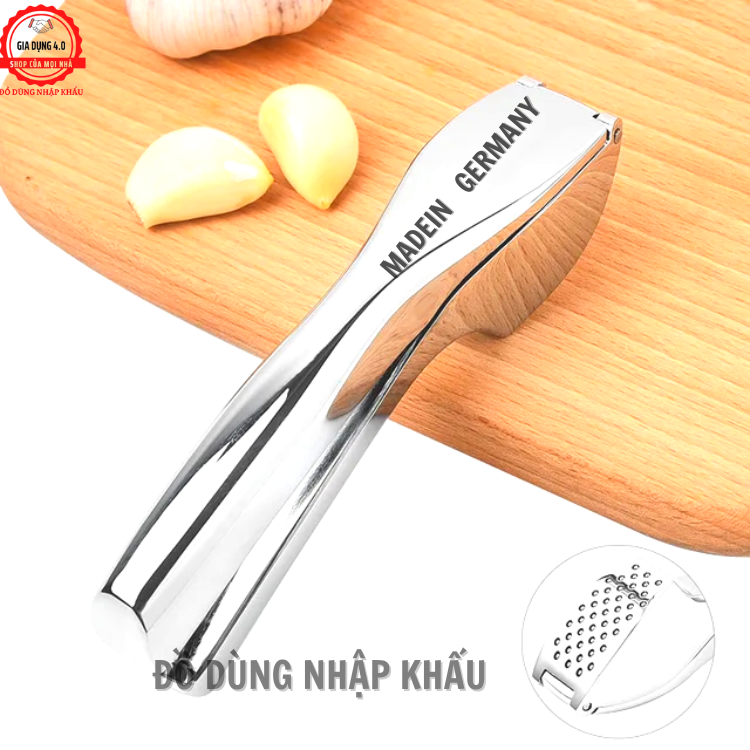 Dụng cụ ép tỏi cao cấp nhập khẩu từ LIÊN BANG ĐỨC bằng hợp kim không gỉ bền bỉ với thời gian