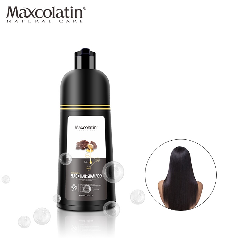 Dầu gội nhuộm đen tóc phủ bạc MAXCOLATIN- Mỹ Phẩm Xuân Thì