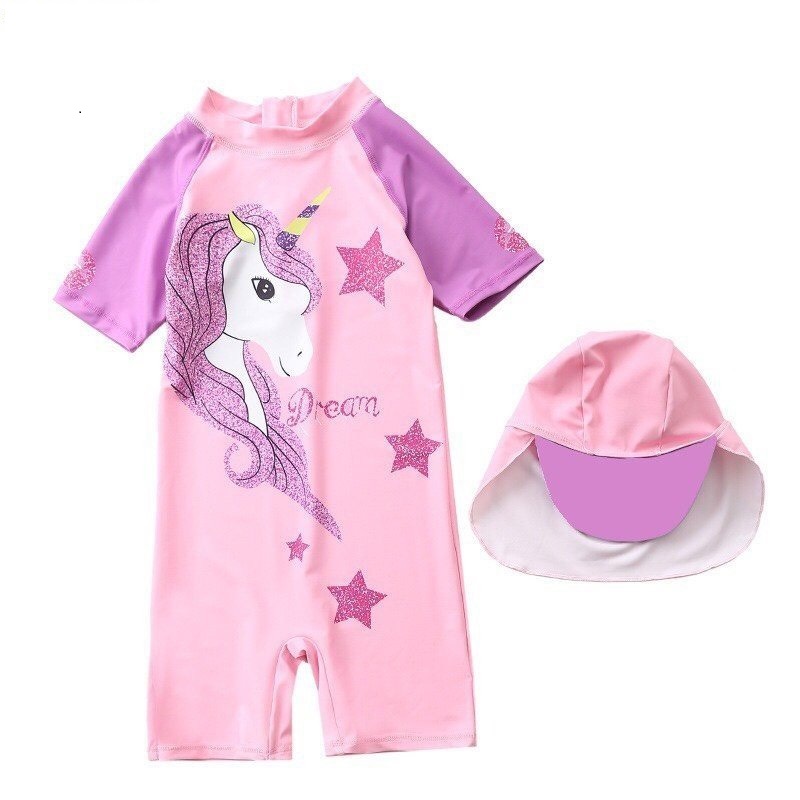 Bộ bơi liền thân ngựa Pony Dream cho bé gái 3-7 tuổi