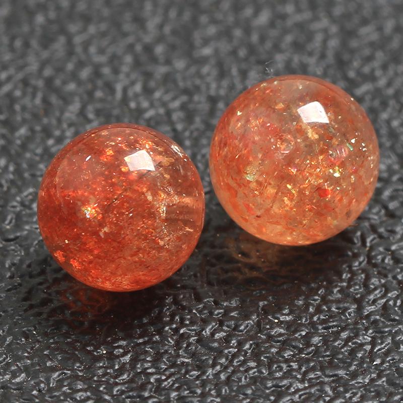 Hạt đá mặt trời dùng làm sản phẩm handmade DIY 8mm