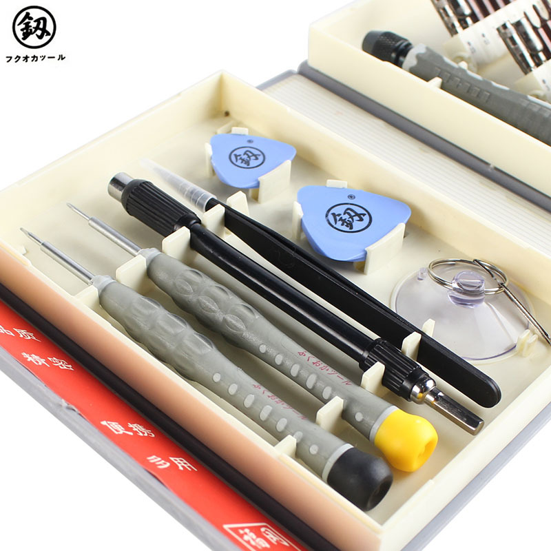 Bộ tua tô vít sửa chữa điện tử 38 món Nhật Bản FO-9206