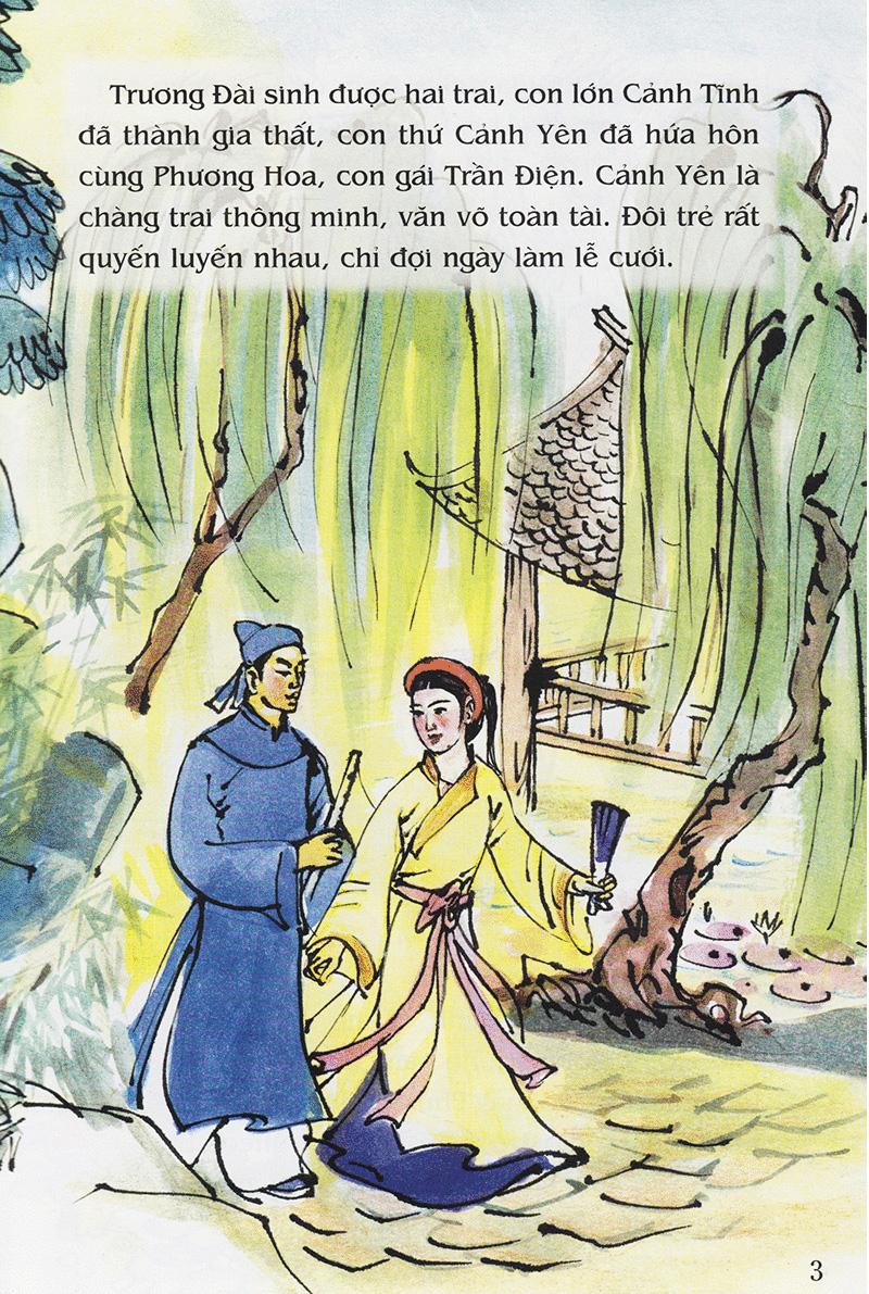 Tranh Truyện Dân Gian Việt Nam: Nàng Phương Hoa