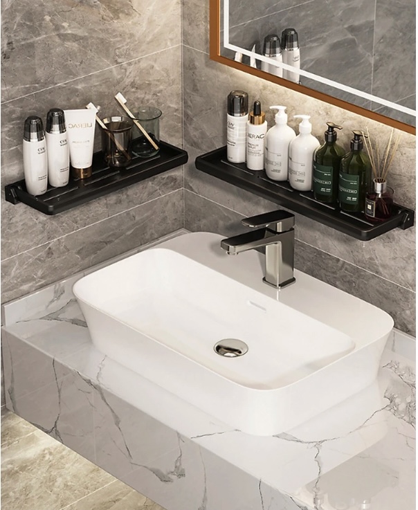 Giá đựng đồ xếp gọn nhà bếp phòng tắm Shelf Bathroom Keisha