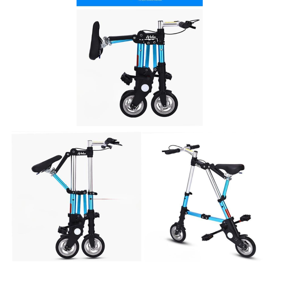 Xe Đạp Gấp A-Bike Dáng Thể Thao Thời Thượng, Xe Đạp Gấp Gọn Người Lớn Leo Núi Dạo Phố Dã Ngoại, Xe Đạp Xếp Gọn Bỏ Cốp Xe