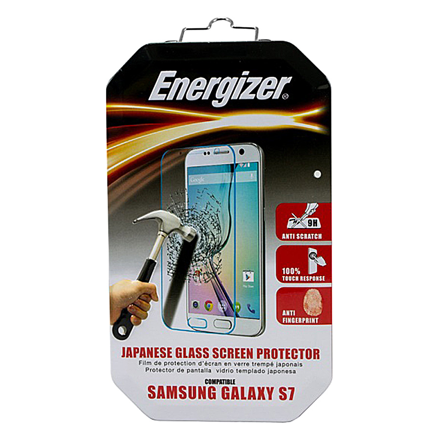 Dán Màn Hình Cường Lực Energizer Cho Samsung Galaxy S7 - ENCLTGCLS7 - Hàng Chính Hãng