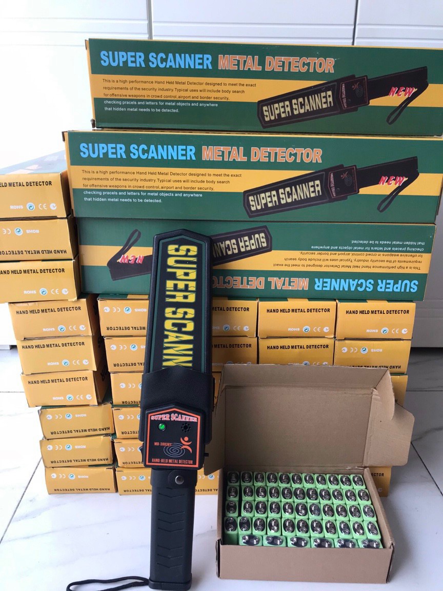 MÁY DÒ KIM LOẠI SUPER SCANNER MD-3003B1 - Chuyên Cho Bảo vệ