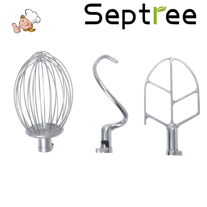 Máy trộn bột, đánh kem 10 lít chuyên nghiệp 3 trong 1 - Dòng công nghiệp. Thương hiệu Mỹ cao cấp Septree - B10B. HÀNG CHÍNH HÃNG