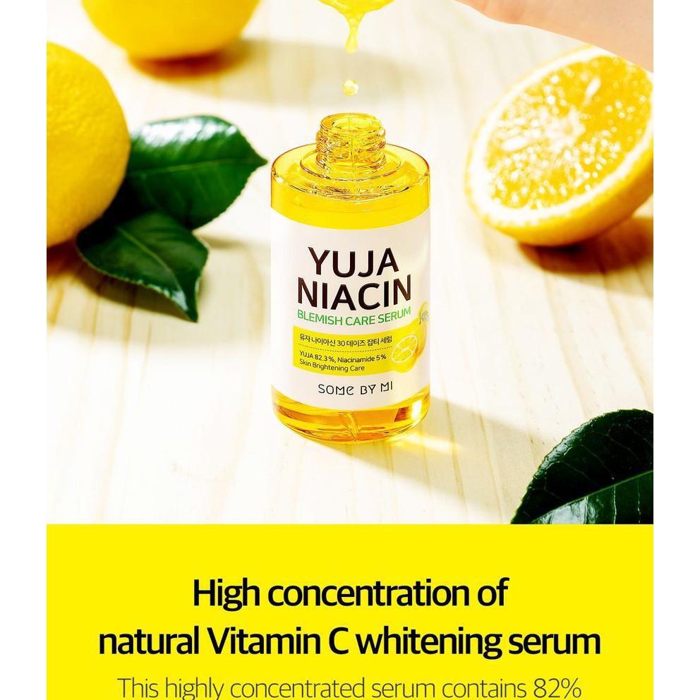 SOME BY MI - Tinh chất dưỡng Yuja Niacin Blemish Care Serum 50ml