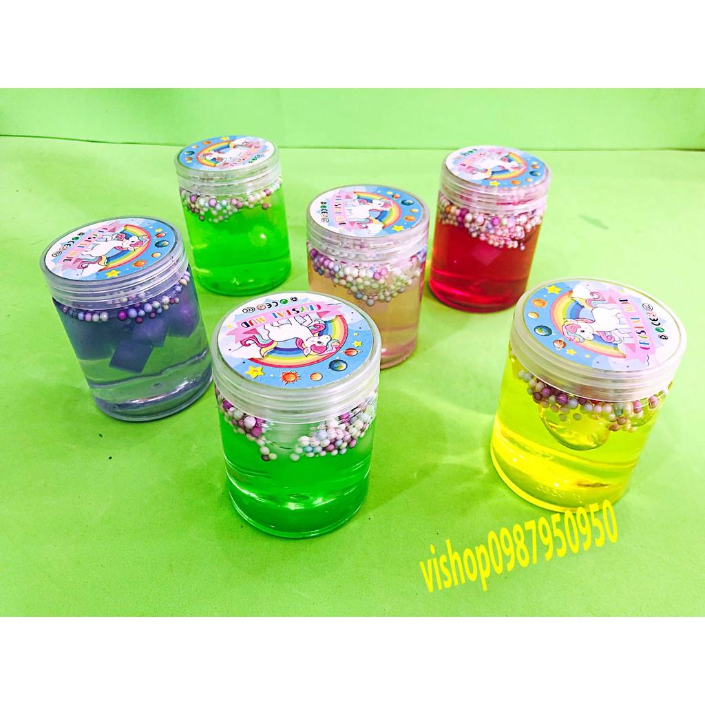 SLIME LỌ THẠCH XỐP TRÂN CHÂU TO cực đẹp thiết kế độc đáo ấn tượng Đồ chơi Slam Gudetama