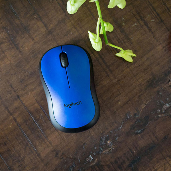 Chuột không dây Logitech M221 Xanh - Hàng Chính Hãng