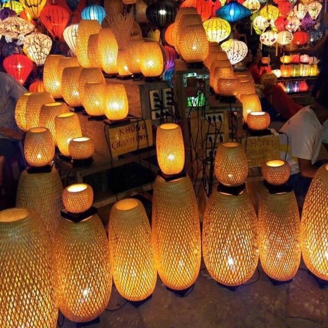 Đèn mây tre hội an